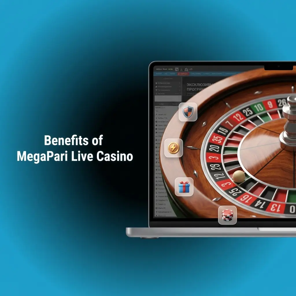 MegaPari live casino benefits: 300+ tables, crypto payments, mobile access, multi-tier bet limits, and provably fair outcomes