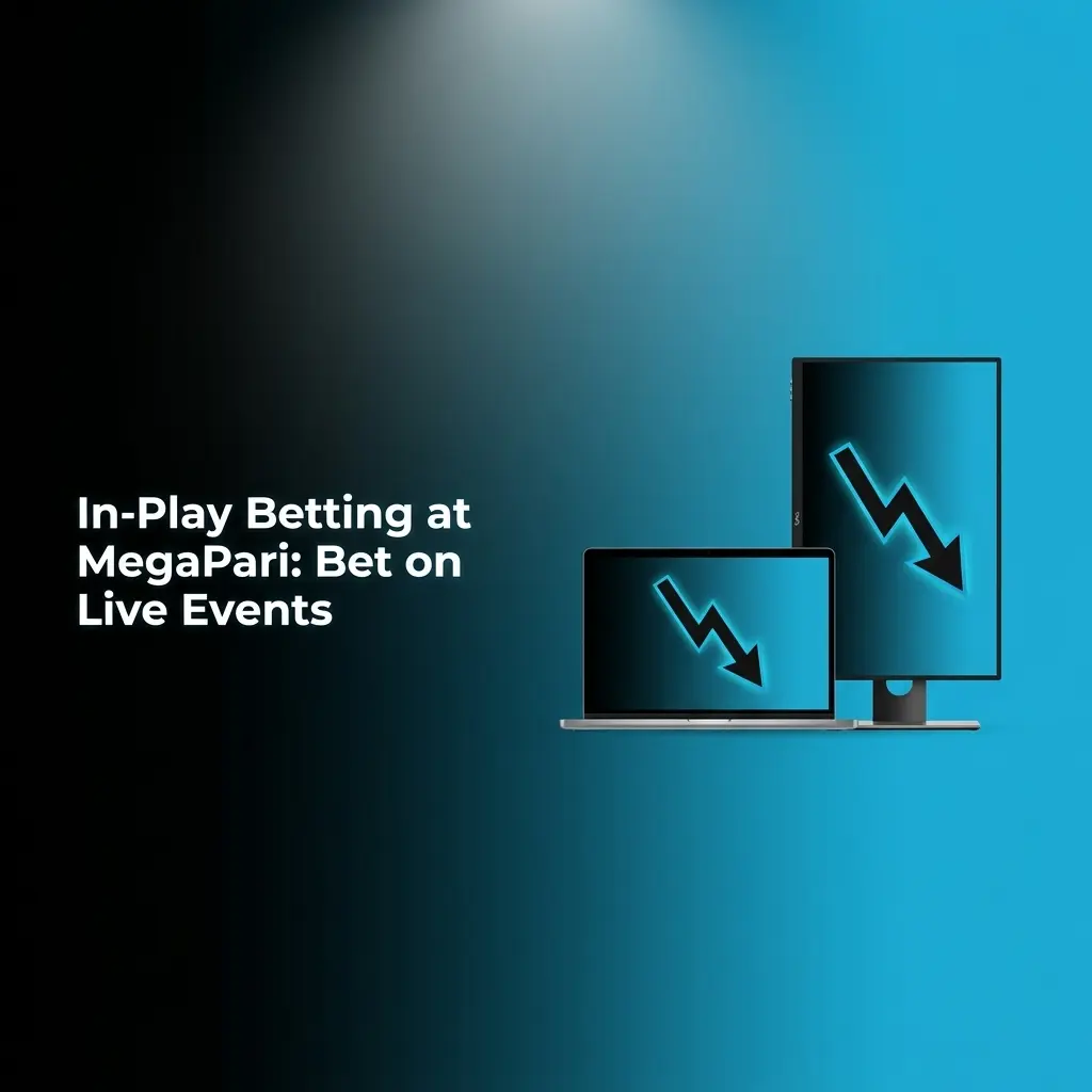 MegaPari live in-play betting interface showing real-time odds updates across football, basketball, tennis and 25+ sports