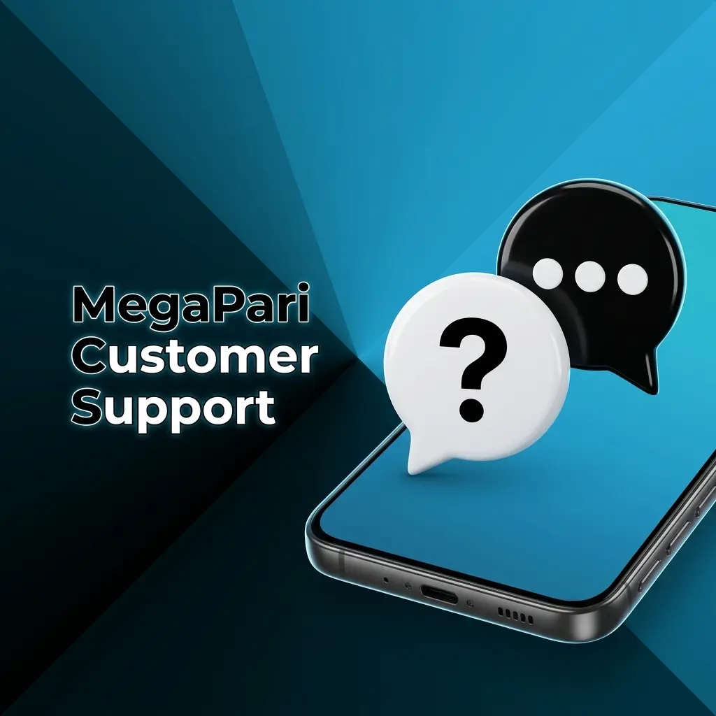 MegaPari customer support channels including live chat, email, Telegram, and Help Center available 24/7