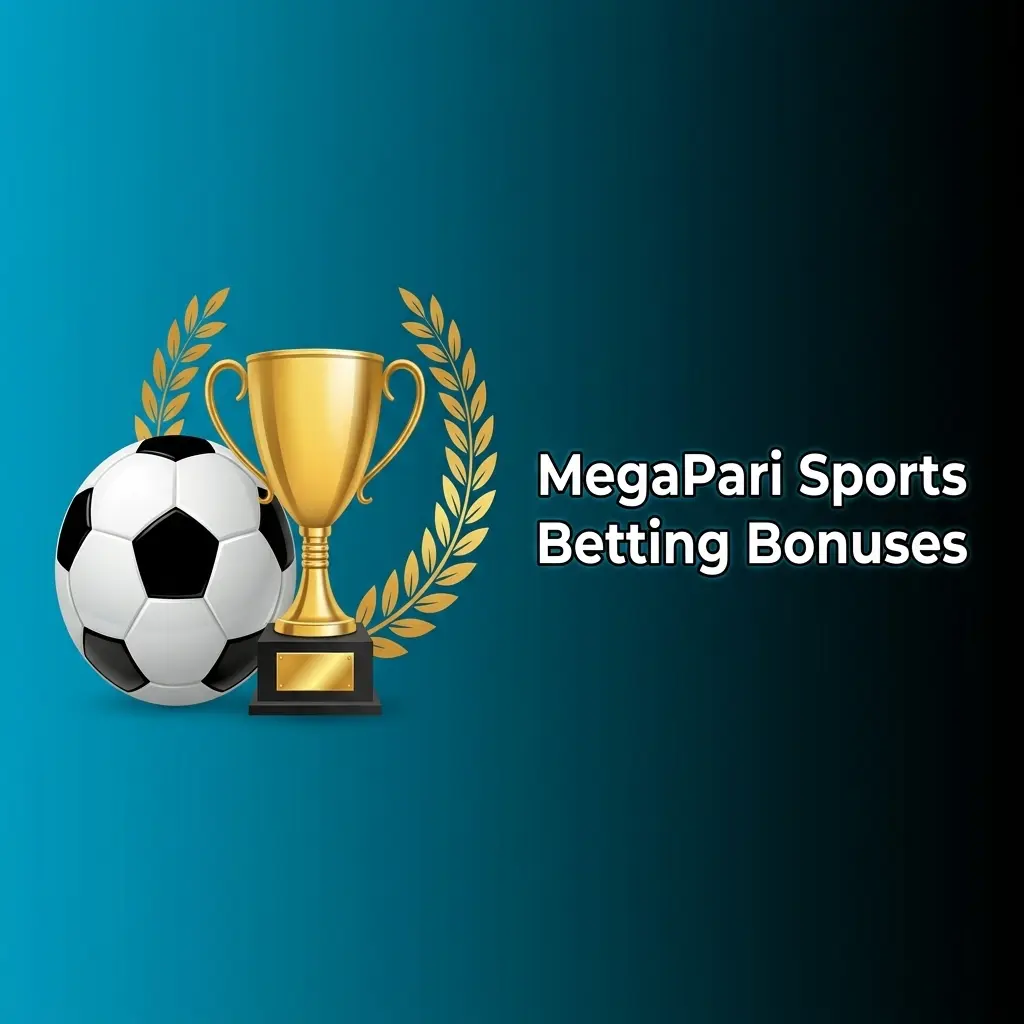 MegaPari sportsbook covering football, cricket, basketball, tennis, and esports with betting bonuses for new and active users