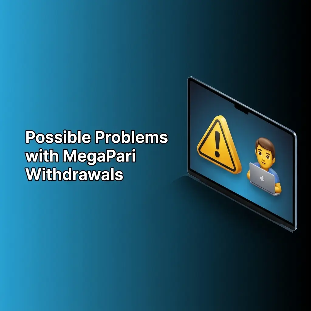 MegaPari withdrawal issues including KYC verification, payment methods, bonus wagering, minimum amounts, and account details