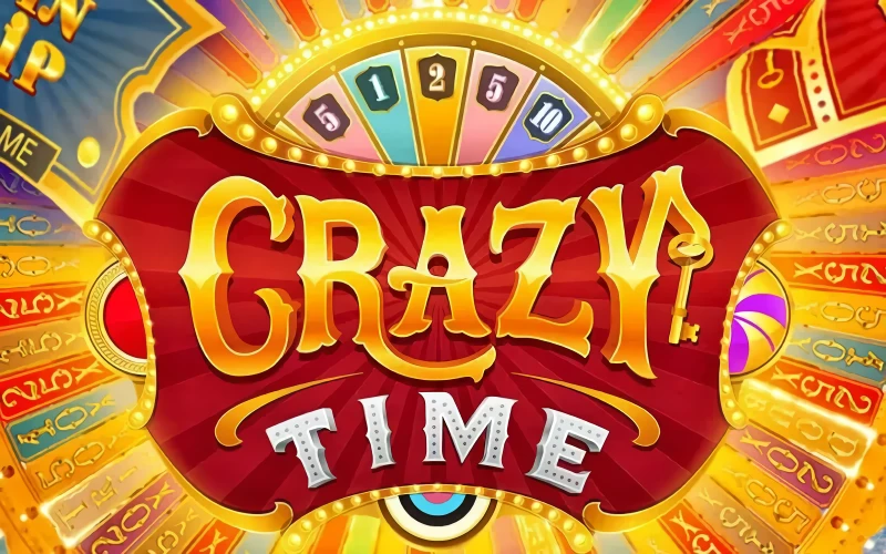 Experience the spectacular Crazy Time game in the MegaPari lobby.