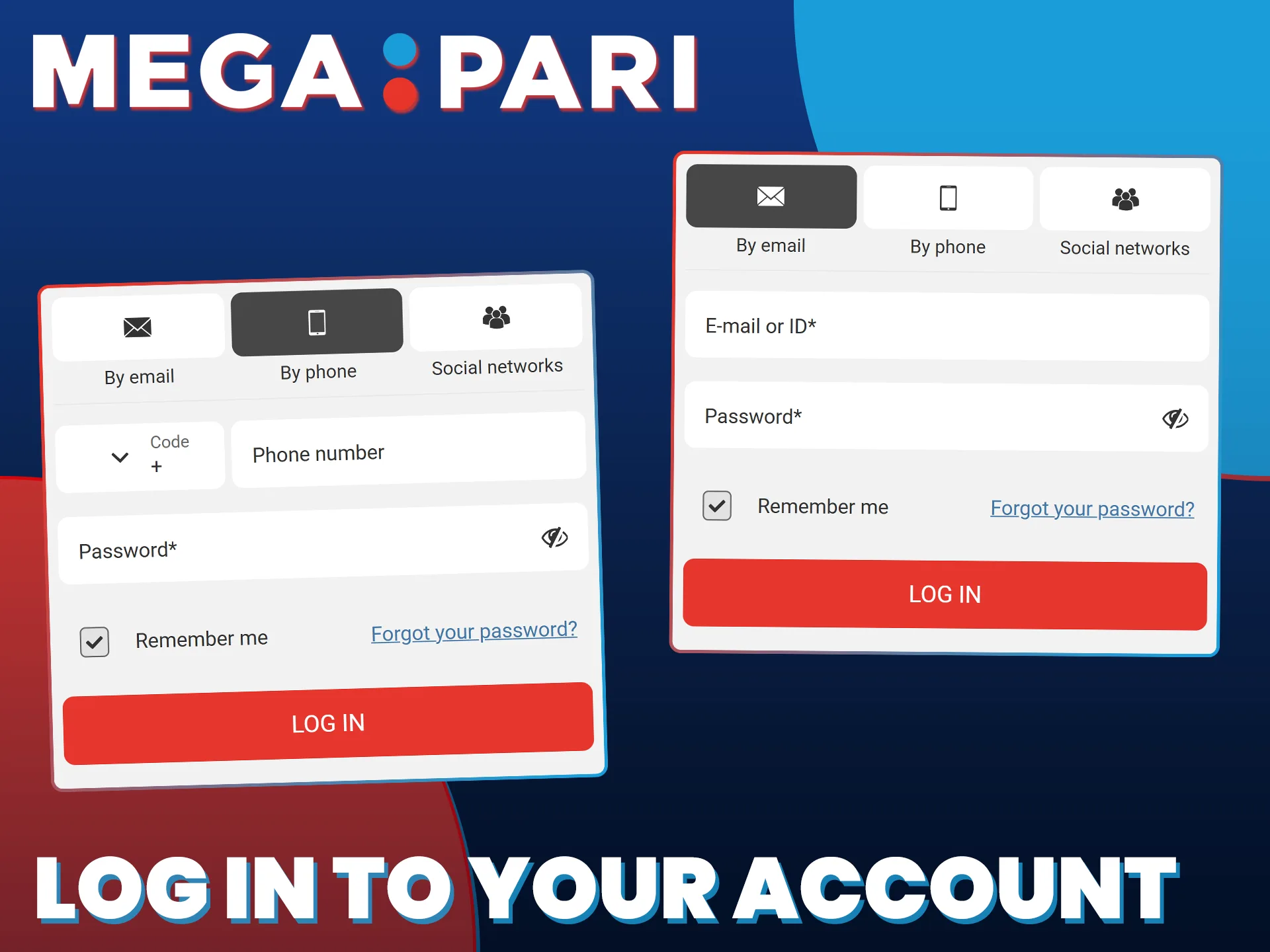 Access your secure MegaPari profile to continue enjoying top casino games.