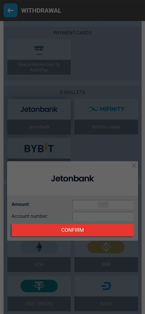 Submit your payout request to finalize the secure MegaPari withdrawal.
